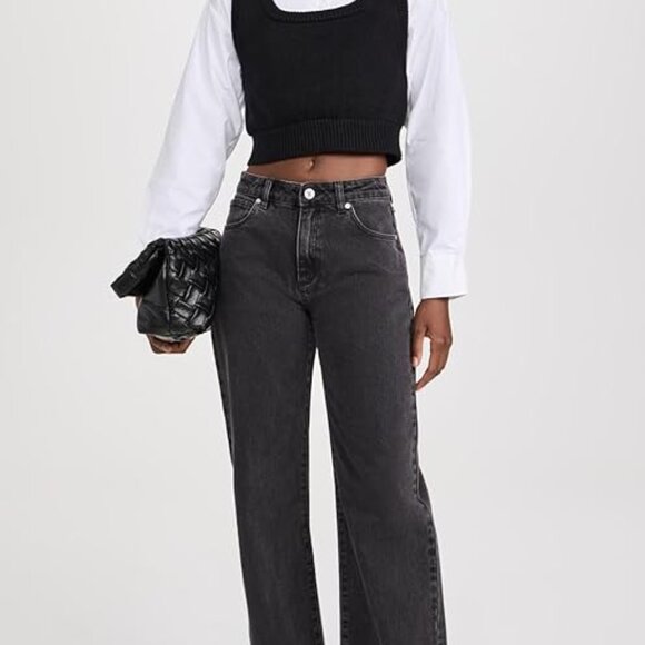 Express Studio Athletic Bodycon Black Crop Top - Size M - Picture 7 of 7